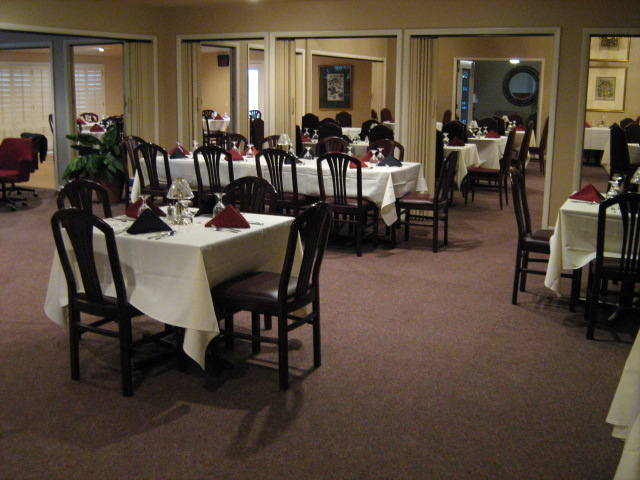 Spacious dining rooms 