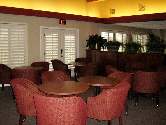 Our lounge area for beverage & cocktail service!  