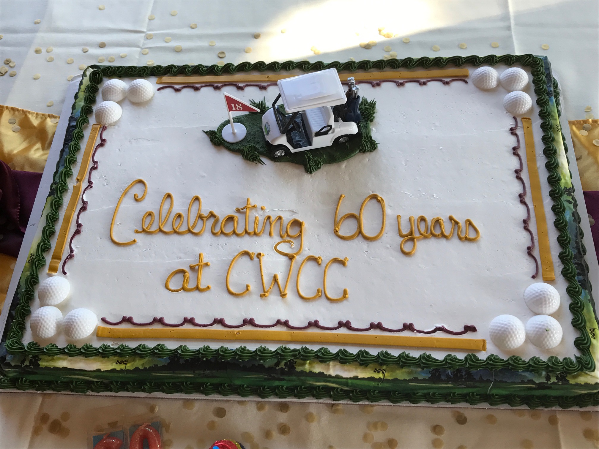 60th Anniversary Cake